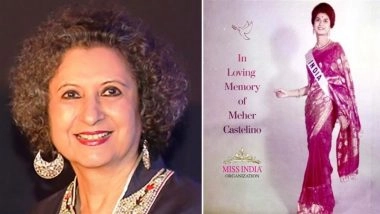 First Miss India and Fashion Journalist Meher Castelino Passes Away at 81, Femina Pays Tribute