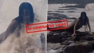 Mermaid Spotted in Mumbai Recently? Fact Check Reveals Viral Reel Is AI-Generated Video