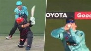 Mohammad Rizwan Wicket Video: Watch Star Pakistan Cricketer Get Dismissed Cheaply By Patrick Dooley During Melbourne Renegades vs Brisbane Heat BBL 2025-26 Match