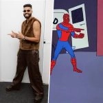 Mohammed Siraj and AP Dhillon Recreate the ‘Spider-Man Pointing Meme’ As They Meet During One Tour of India Concert in Pune (See Pic)