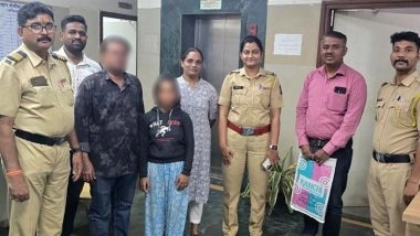 Heartwarming Reunion! Minor Girl Leaves Home After Argument, Located at Mumbai Central; Safely Reunited With Her Father by Mumbai Police (See Pic)