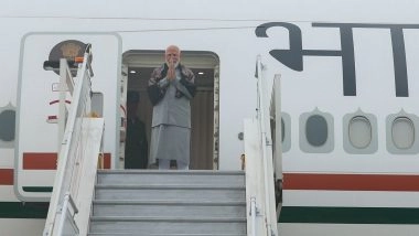 PM Narendra Modi Embarks on 3-Nation Visit to Jordan, Ethiopia and Oman (See Pic)