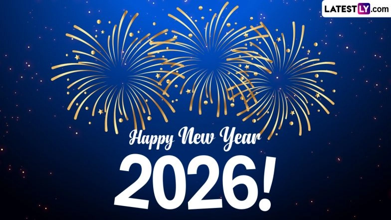 New Zealand Enters New Year 2026: Island Country Welcomes New Year With Spectacular Display of New Year’s Eve Fireworks at Auckland’s Sky Tower (Watch Video)