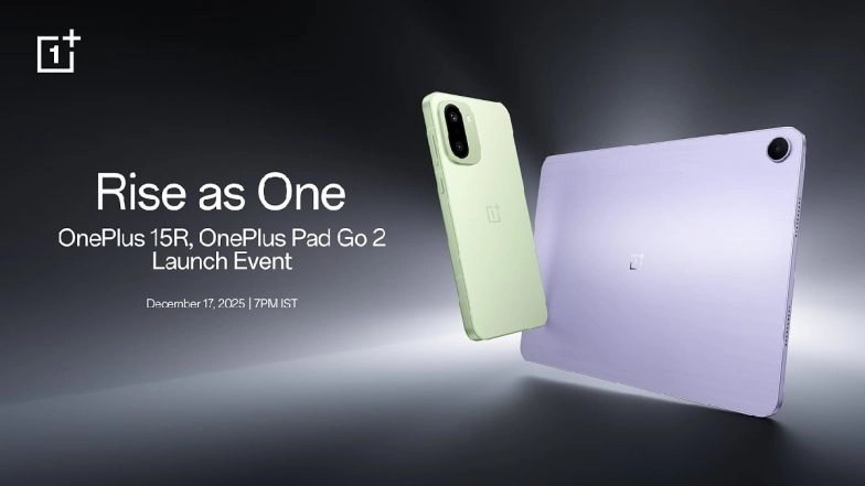 Transmissão ao vivo do lançamento do OnePlus 15R: assista à transmissão online do lançamento do novo smartphone OnePlus e tablet OnePlus Pad Go 2; Saiba o preço, especificações e outros detalhes