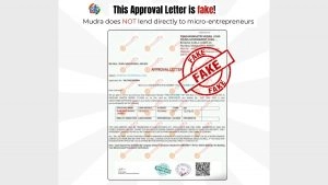 social-viral-Is Viral 'Approval Letter' Claiming To Grant INR 7,00,000 Loan Under PM Mudra Yojana After Payment of INR 860 Real or Fake? PIB Fact Check Debunks Fake Document