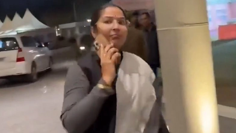 'Why Do You Talk About Unnecessary Things?': Madhya Pradesh Minister Pratima Bagri Gets Irritated After Being Questioned over Her Brother's Arrest in Ganja Smuggling Case (Watch Video)