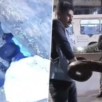 Snake Rescue in Mumbai: Police Constable Sachin More Rescues 9-Foot-Long Python in Dharavi After Reptile Found During Wire Repair Work Inside Internet Duct, Video Goes Viral
