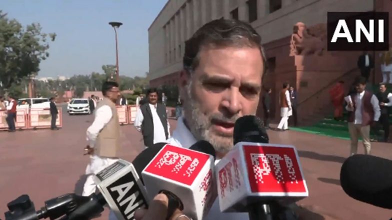 ‘He Was Very Nervous, His Hands Were Trembling’: Rahul Gandhi on Amit Shah’s Lok Sabha Speech During SIR Debate (Watch Video)
