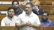 ‘Cities Are Covered Under Blanket of Poisonous Air’: Rahul Gandhi Raises Air Pollution Concerns in Lok Sabha, Urges Govt to Present City-Wise Action Plan (Watch Video)