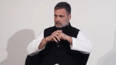 Rahul Gandhi in Germany: Congress Leader Renews &lsquo;Vote Chori&rsquo; Charge During Berlin Visit, Claims &lsquo;Full-Scale Assault&rsquo; on India&rsquo;s Institutions (Watch Videos)