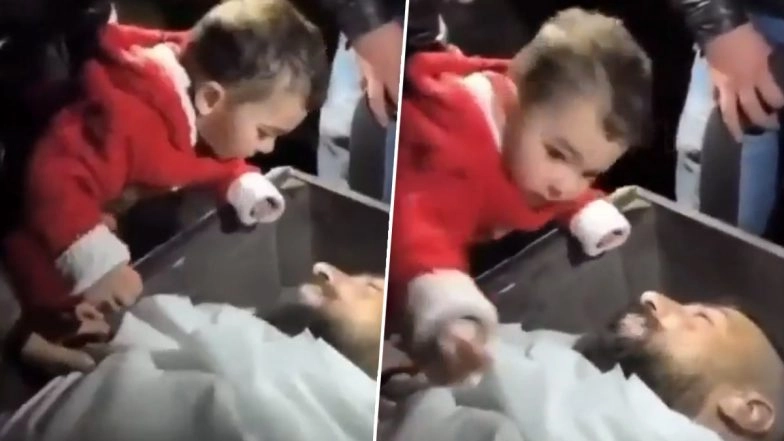 'Papa, Papa': Martyred SOG Jawan Amjad Ali Khan's Daughter Breaks Down Seeing Her Father's Body, Heartbreaking Video Surfaces