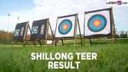 Shillong Teer Result Today, December 6, 2025: Check Winning Numbers, Live Result Chart for Shillong Morning Teer, Shillong Night Teer, Khanapara Teer, Juwai Teer and Jowai Ladrymbai