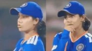 Vaishnavi Sharma Spotted Abusing On-Field During IND-W vs SL-W 4th T20I 2025; Young Indian Cricketer's Reaction Goes Viral (Watch Video)