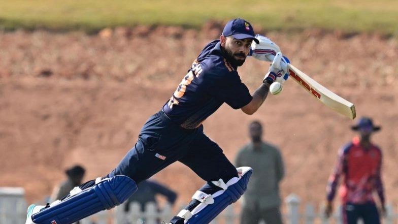Virat Kohli Scores His 58th Century in List A Cricket, Achieves Feat During Andhra vs Delhi Vijay Hazare Trophy 2025-26 Match