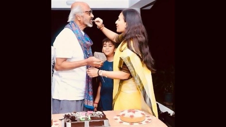 Rajinikanth Birthday: Aishwaryaa Rajinikanth Posts Adorable Celebration Pic with Her Father