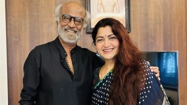Rajinikanth Birthday: Actress Khushbu Sundar Hails Superstar as an Institution of Indian Cinema