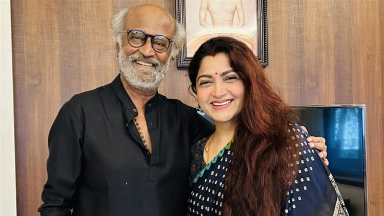 Rajinikanth Birthday: Actress Khushbu Sundar Hails Superstar as an Institution of Indian Cinema