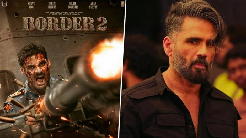 'Border 2': Ahan Shetty’s Power-Packed First Look Impresses Fans; Proud Dad Suniel Shetty Sends Love with Heart Emoji (View Poster)