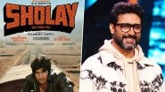 'Sholay - The Final Cut': Abhishek Bachchan Excited to Watch 4K Restored Classic on Big Screen (View Post)