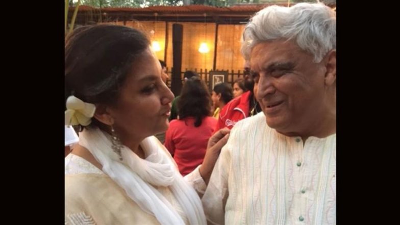 Shabana Azmi Celebrates 41 Years of Marriage with Javed Akhtar, Says 'To Be Able to Look at Each Other with Such Tenderness' (View Pic)