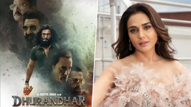 Preity Zinta Calls Ranveer Singh’s 'Dhurandhar' ‘One of the Best Films I’ve Seen in a Long Time’, Lauds Aditya Dhar’s Direction (View Post)