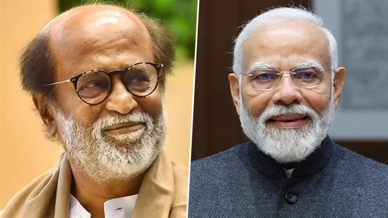 Rajinikanth Birthday: PM Narendra Modi Wishes Superstar on His 75th, Praises His Generational Impact (View Post)