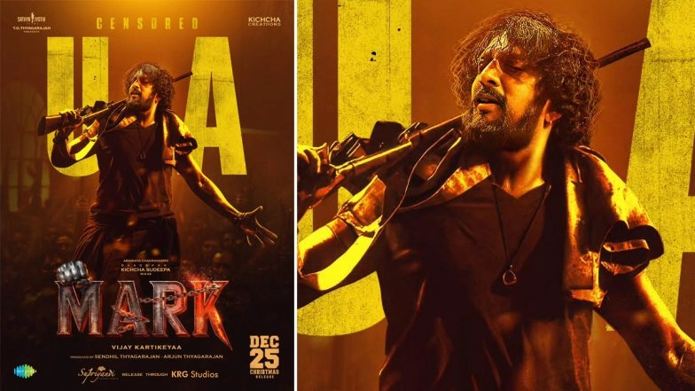 'Mark': Kichcha Sudeep’s High-Octane Film Gets U/A Certification Ahead of Worldwide Release