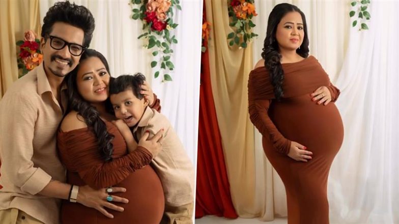 Bharti Singh Celebrates 8 Years of Marriage; Comedy Queen Shares Heartwarming Family Moments with Husband Haarsh Limbachiyaa and Their Son (Watch Video)