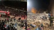 Morocco Building Collapse: 19 Dead, 16 Injured After 2 Buildings Collapse in Fes City (Watch Videos)