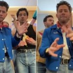 Nick Jonas Grooves to Wife Priyanka Chopra’s ‘Mujhse Shaadi Karogi’ Track With Brothers Before Concert (Watch Video)
