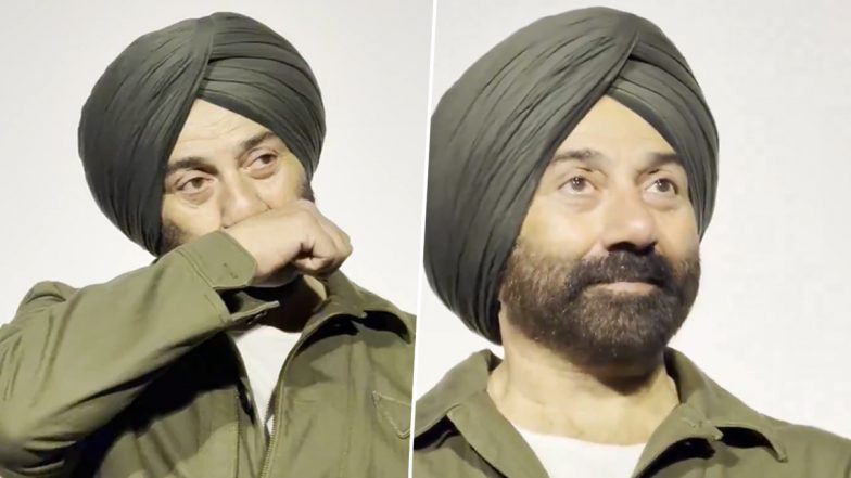 ‘Border 2’ Teaser Launch: Sunny Deol Breaks Down in First Public Appearance After Father Dharmendra’s Death (Watch Video)