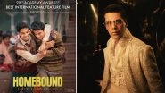 Oscars 2026: Karan Johar&rsquo;s 'Homebound' Shortlisted for Best International Feature Film; KJo Says He&rsquo;s &lsquo;Over the Moon&rsquo; (View Post)