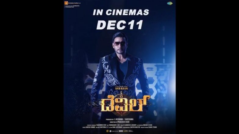 Darshan Thoogudeepa’s Upcoming Film ‘The Devil’ to Hit Screens on December 11; Actor Completed Shoot Before Arrest in Fan Murder Case (Watch Video)