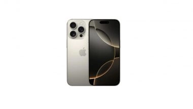 iPhone 16 Pro Flipkart Price Drop Alert: Apple’s Premium Model Available at Discounted Rates; Check Current Price, Specifications and Features
