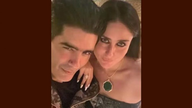 Manish Malhotra Birthday: Kareena Kapoor Khan Calls Designer ‘Forever Handsome, Forever Young’ in Sweet Wish (View Post)