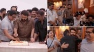 &lsquo;Drishyam 3&rsquo;: Mohanlal Wraps Up Shoot of Thriller Film, Celebrates Last Day With Team on Set (Watch Video)
