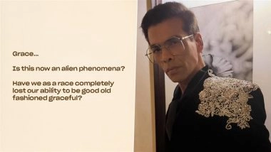 Karan Johar Urges Kindness and Courtesy in New Year 2026, Says &lsquo;Let&rsquo;s Revive Grace&rsquo; in Powerful Note (View Post)