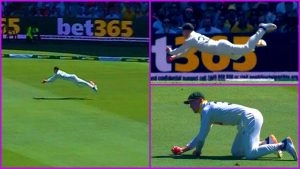 sports-Marnus Labuschagne Catch Video: Watch Australian Cricketer Take A Stunning Catch To Dismiss Jofra Archer on Day Two of AUS vs ENG 2nd Ashes Test 2025-26
