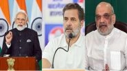 CIC, CVC Appointments: PM Narendra Modi, HM Amit Shah and Rahul Gandhi Hold Meeting to Finalise Central Panel Chiefs