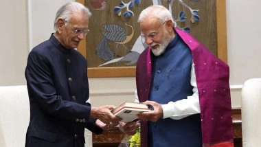 ‘Was Passionate About Contributing to Welfare of Society’: PM Narendra Modi Saddened by Passing of Congress Leader Shivraj Patil