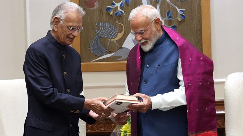 ‘Was Passionate About Contributing to Welfare of Society’: PM Narendra Modi Saddened by Passing of Congress Leader Shivraj Patil