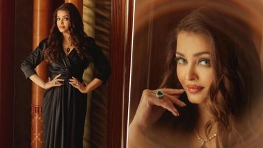 Red Sea Film Festival 2025: Aishwarya Rai Bachchan Dazzles in Black Gown as Fans Can’t Stop Praising Her (Watch Vide)