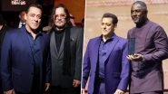 Red Sea Film Festival 2025: Salman Khan Poses with Johnny Depp, Honours Idris Elba on Global Stage (View Pics)