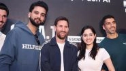 'Laughter Chefs 3' Stars Jannat Zubair and Elvish Yadav Meet Lionel Messi, Share Exciting Photos on Social Media (View Pics)