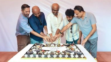 Rajinikanth Birthday: Superstar Celebrates 75th on Sets of Nelson’s ‘Jailer 2’ (View Pics)