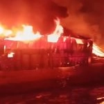 Bhopal Fire: Massive Blaze Erupts at Timber Market in Madhya Pradesh, No Casualties Reported (Watch Videos)