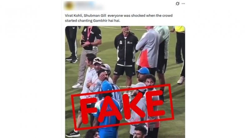 Fact Check: Did Virat Kohli Confront Indore Crowd Over 'Gambhir Haye Haye' Chants?