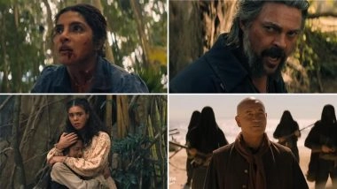&lsquo;The Bluff&rsquo; Trailer: Priyanka Chopra Unleashes Her Fiercest Avatar Takes On Karl Urban To Protect Her Daughter in Prime Video&rsquo;s Survival Thriller (Watch Video)