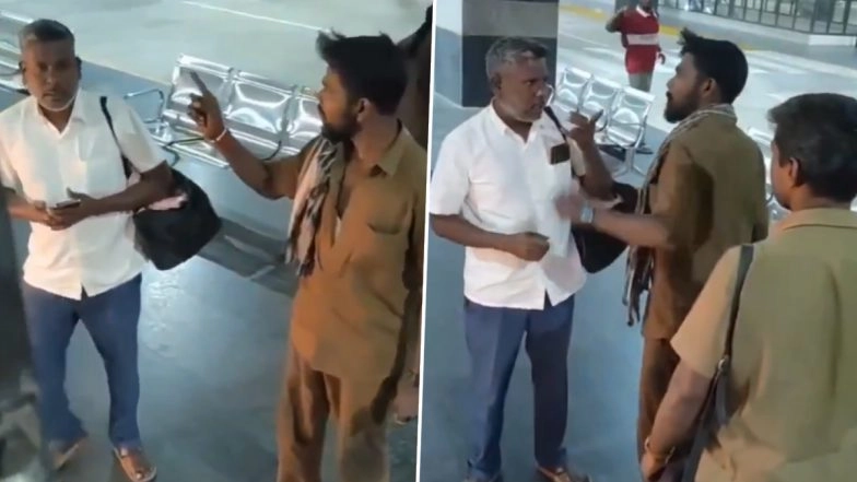 Trichy Shocker: Bus Driver Slaps Passenger Multiple Times for Asking Him to Avoid Rash Driving; Arrested After Video Goes Viral