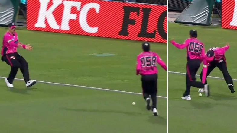 Steve Smith Shows Displeasure With Babar Azam’s Fielding During Sydney Derby in BBL 2025-26, Video Goes Viral